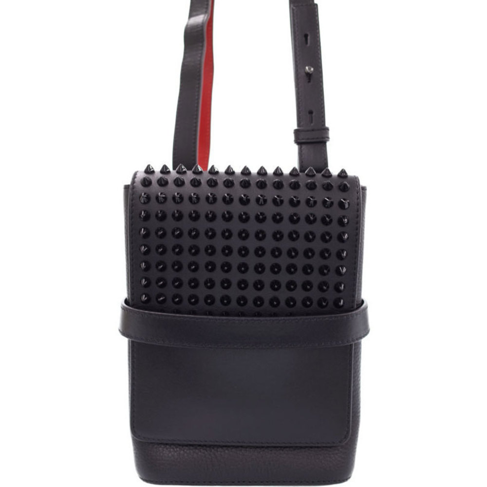 Christian Louboutin Bench Reporter Shoulder Bag Black